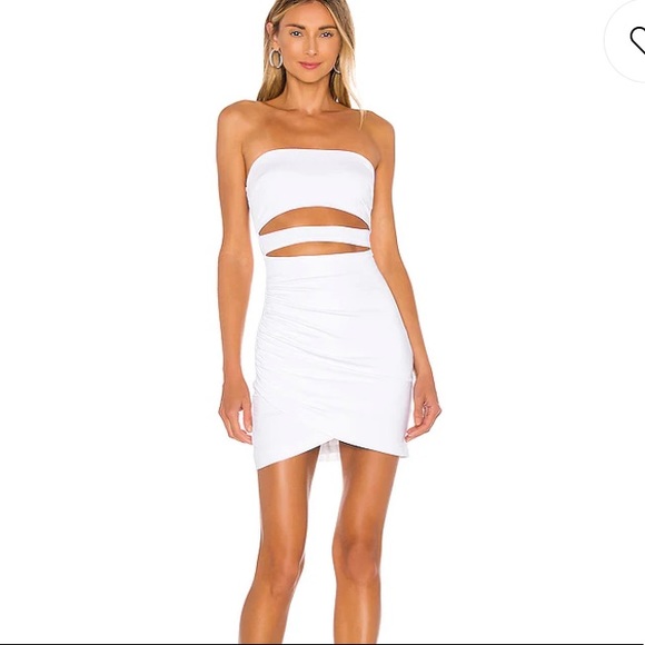superdown Dresses & Skirts - NEW Revolve superdown Nara Mini Dress in White sexy club date bachelorette small